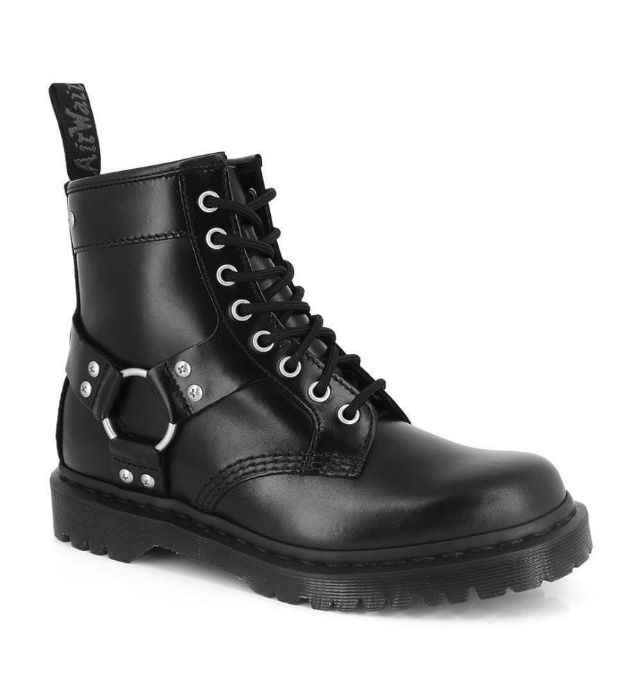 Bottes 1460 Harness Analine - Noir