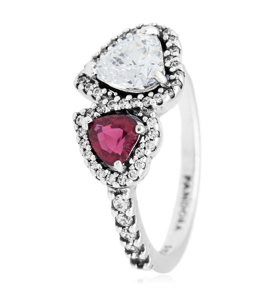 Bague Curs Halo - Argent 925/1000e