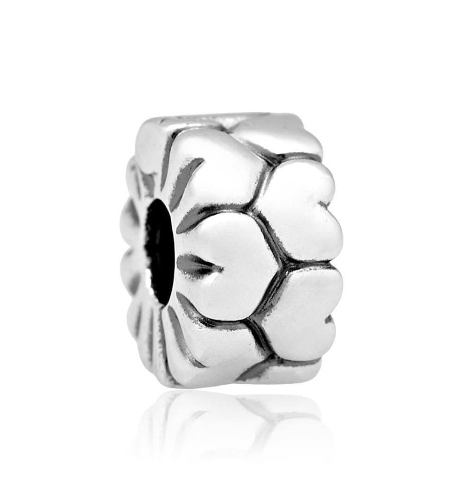 Charm Clip Motif Cur - Argent 925/1000e