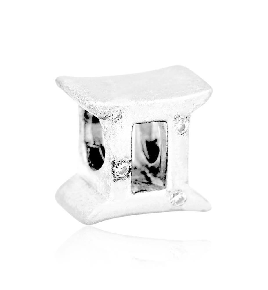 Charm Zodiaque Gémeau Scintillant - Argent 925/1000e