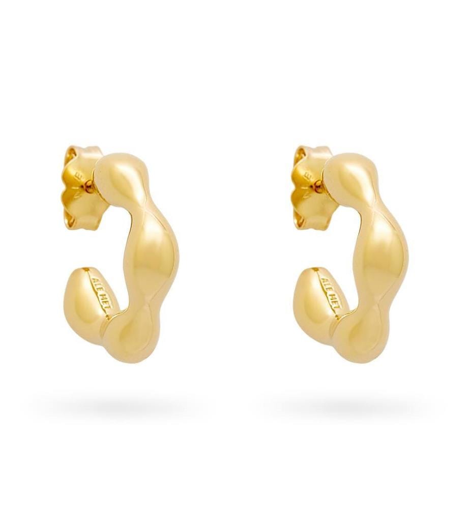 Créoles - Plaquées Or 14k