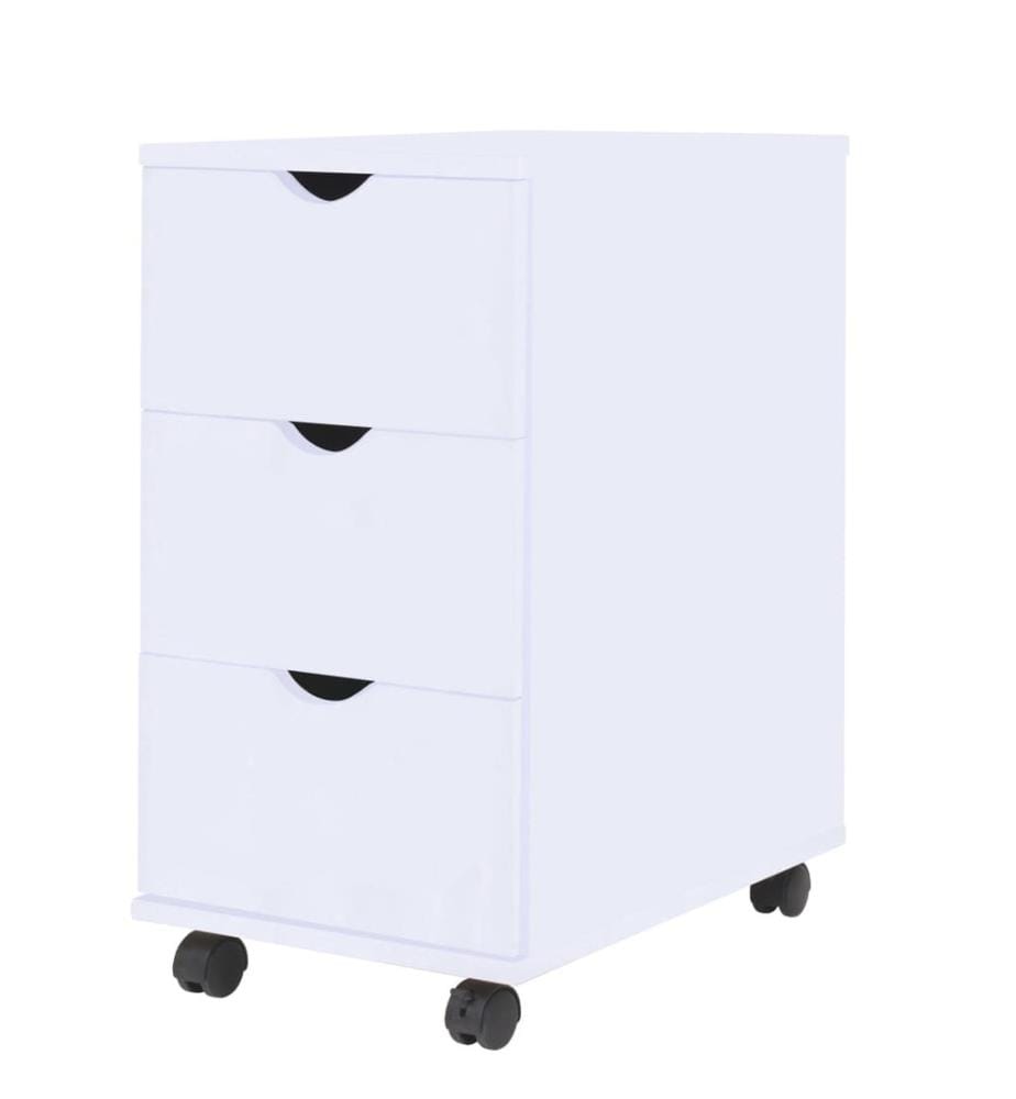 Meuble à tiroirs 33 x 45 x 60 cm Blanc