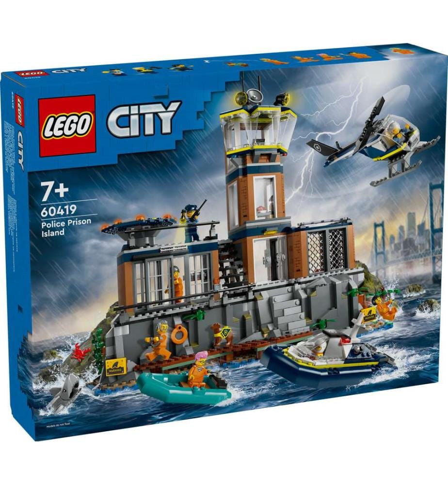 LEGO® 60419 - La prison de la police en haute mer