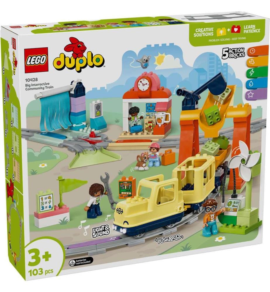 LEGO® 10428 - Le grand train communautaire interactif