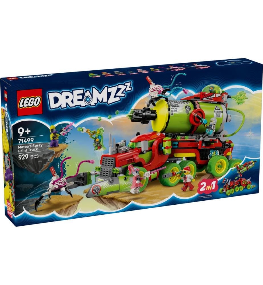 LEGO® 71499 - Le camion spray de peinture de Mateo
