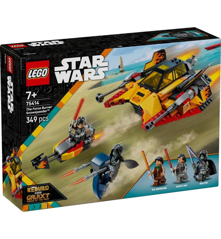 LEGO® 75414 - Le Snowspeeder en flammes