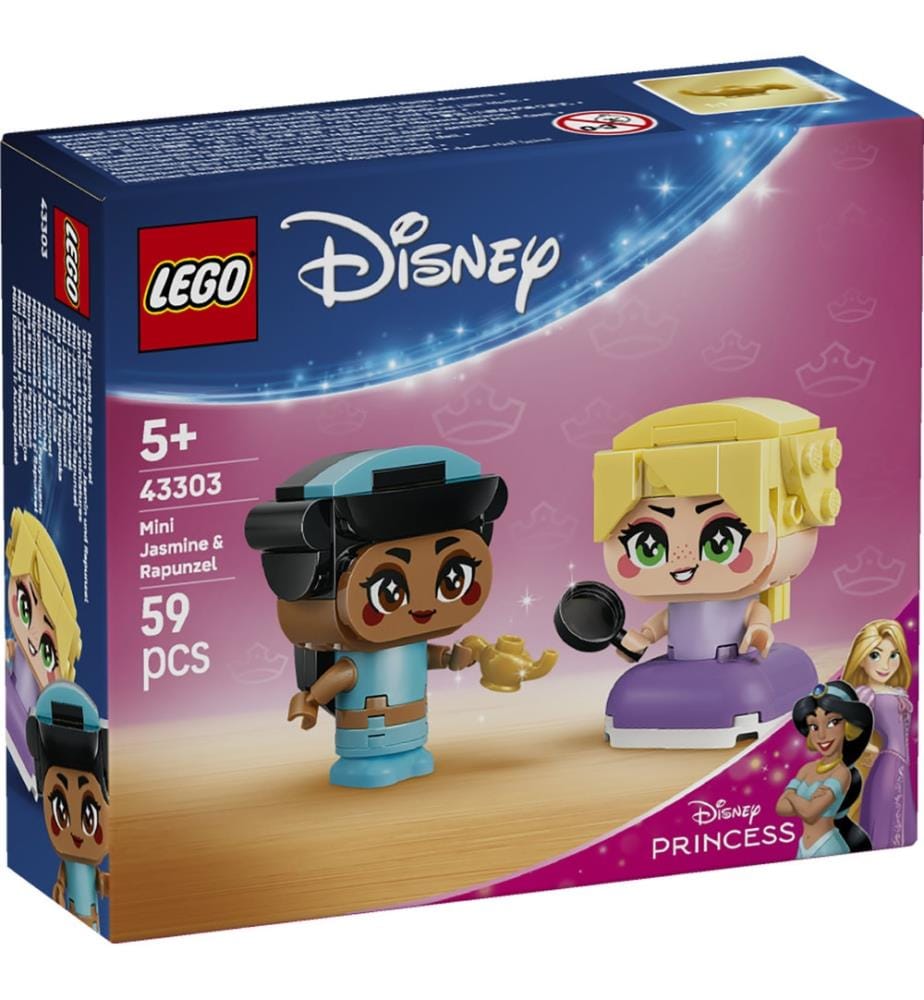 LEGO® 43303 - Jasmine et Raiponce miniatures