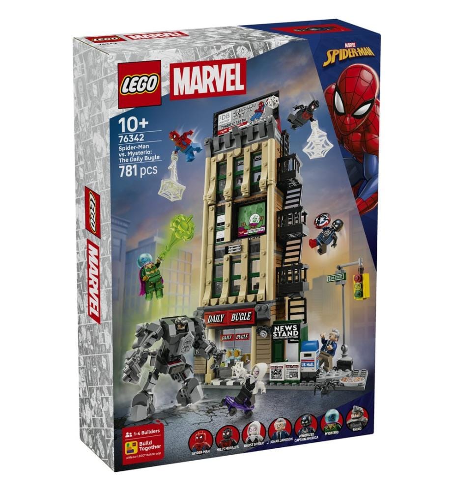 LEGO® 76342 - Spider-Man contre Mystério : le Daily Bugle