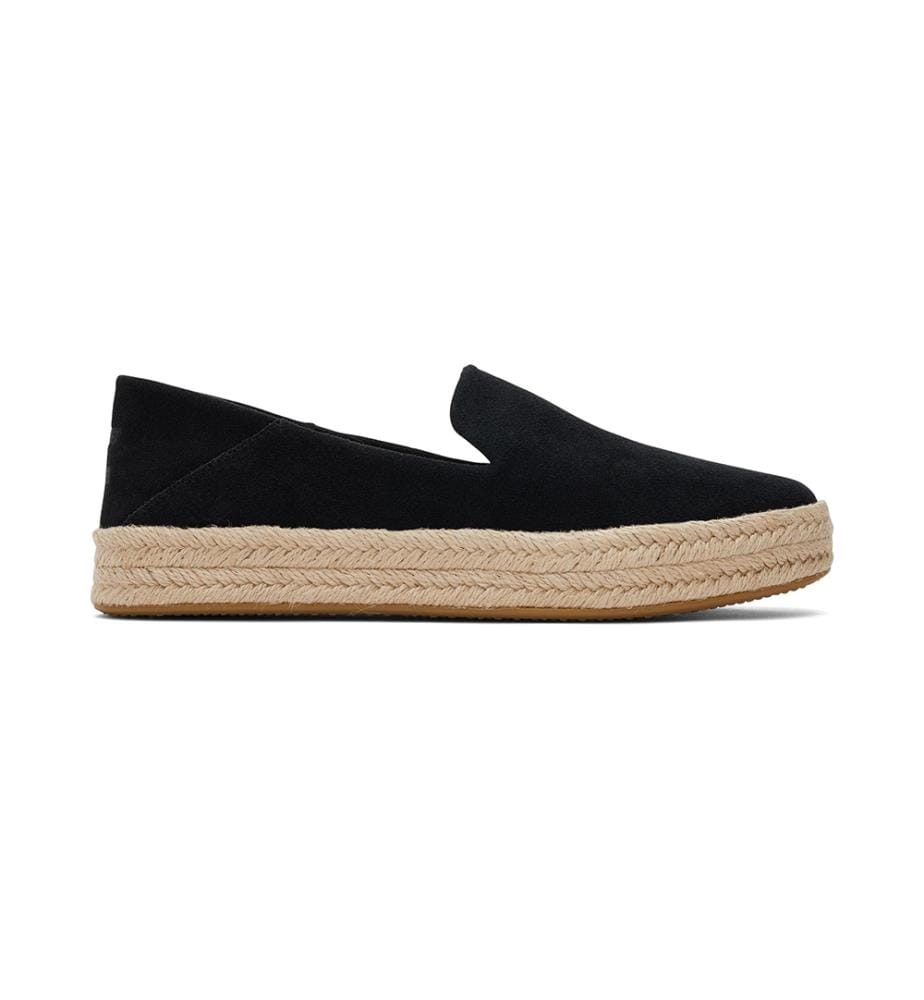 Espadrilles Carolina Suede - Noir