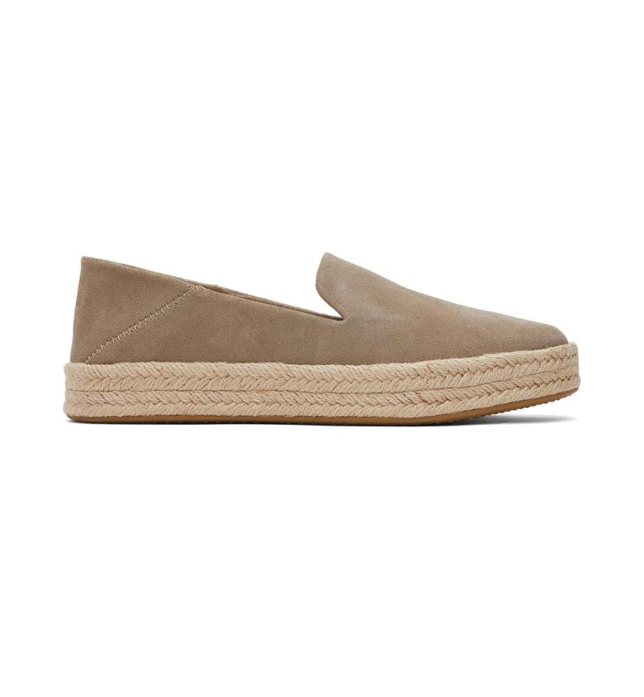 Espadrilles Carolina en daim - Kaki