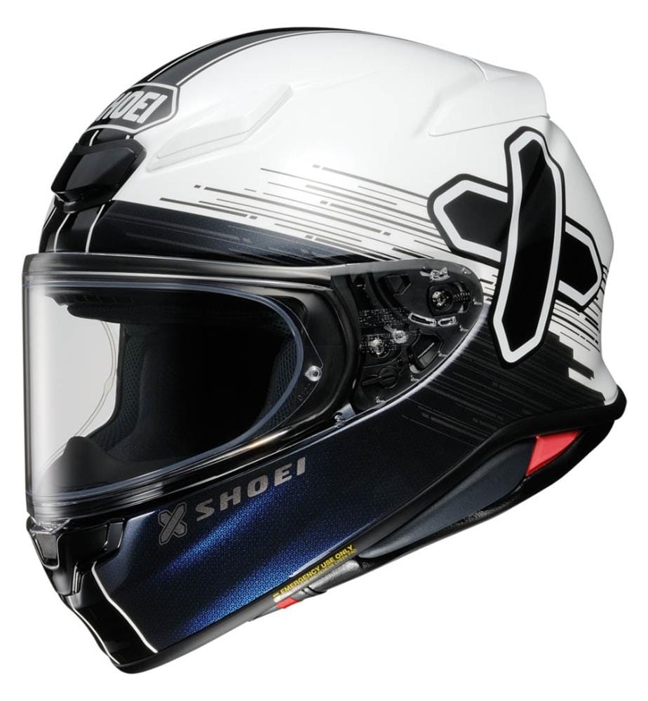 Casque Intégral Nxr2 Scanner - Noir et Blanc