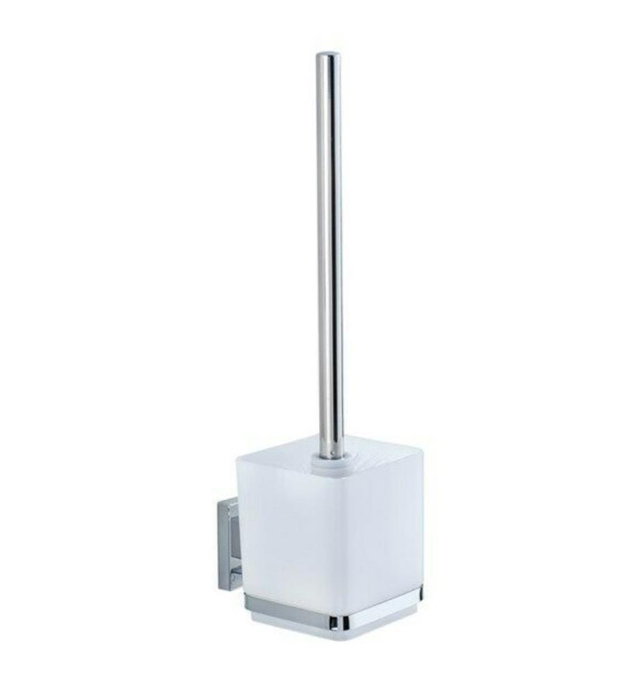 Vacuum-Loc® brosse WC en acier inox Quadro, fixer sans percer