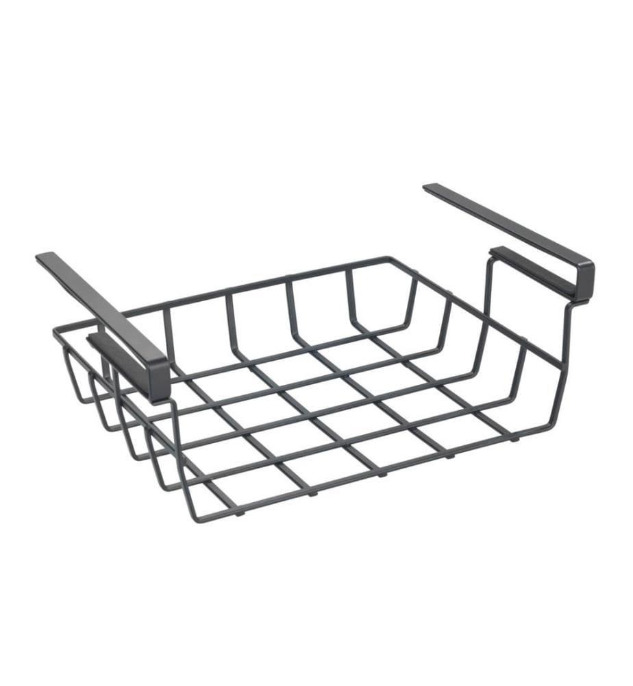 Panier d'accrochage d'étagère Klea - Noir