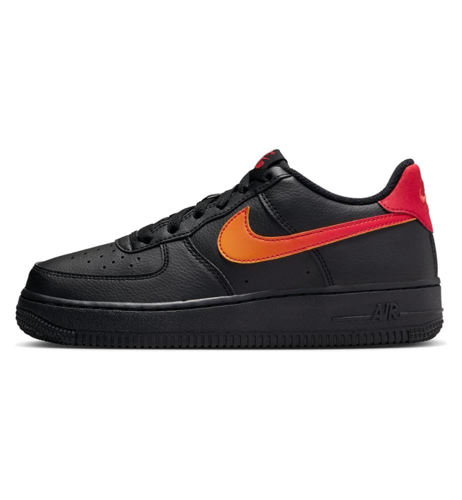 Baskets Air Force 1 Low - Noir et Orange