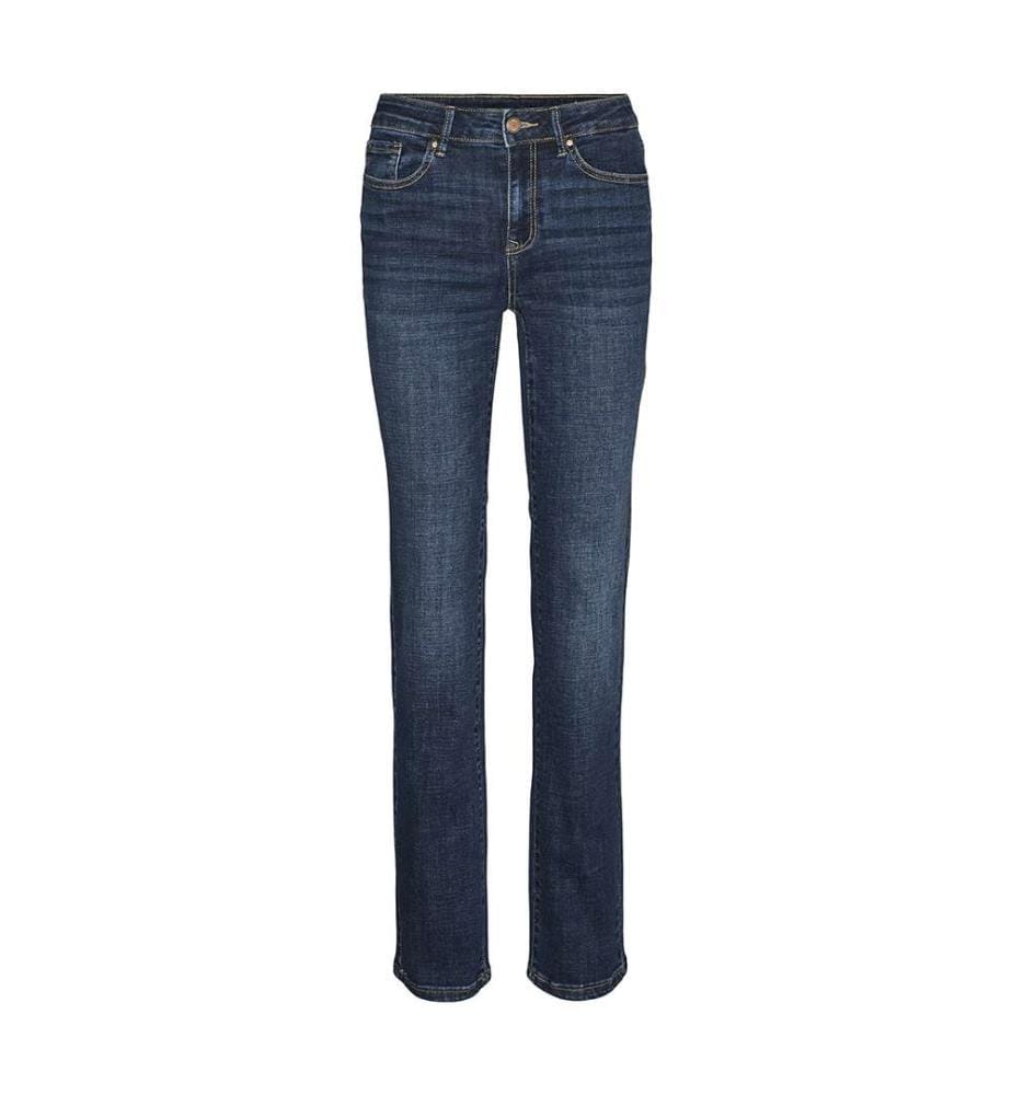 Jean Straight - Denim bleu foncé