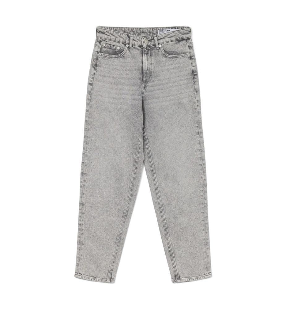 Mom Jean - Denim gris clair