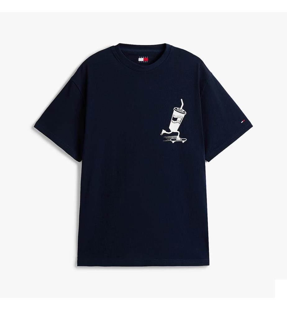 T-Shirt Relaxed Fit - Bleu