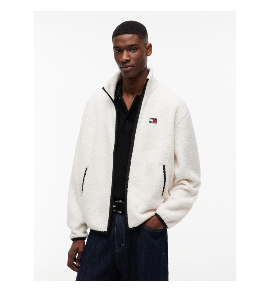 Jaquette Badge Teddy - Blanc