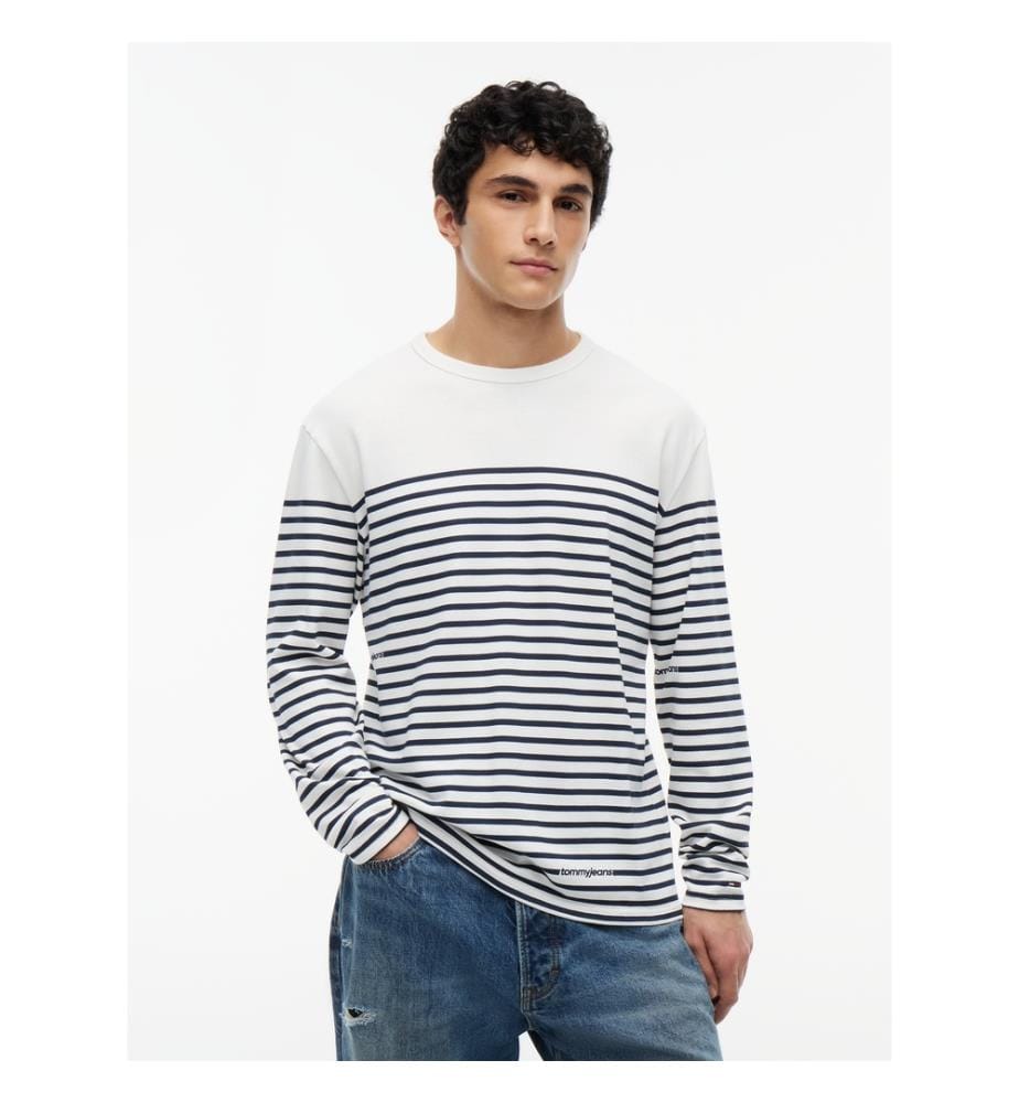 T-Shirt Manches Longues - Rayé