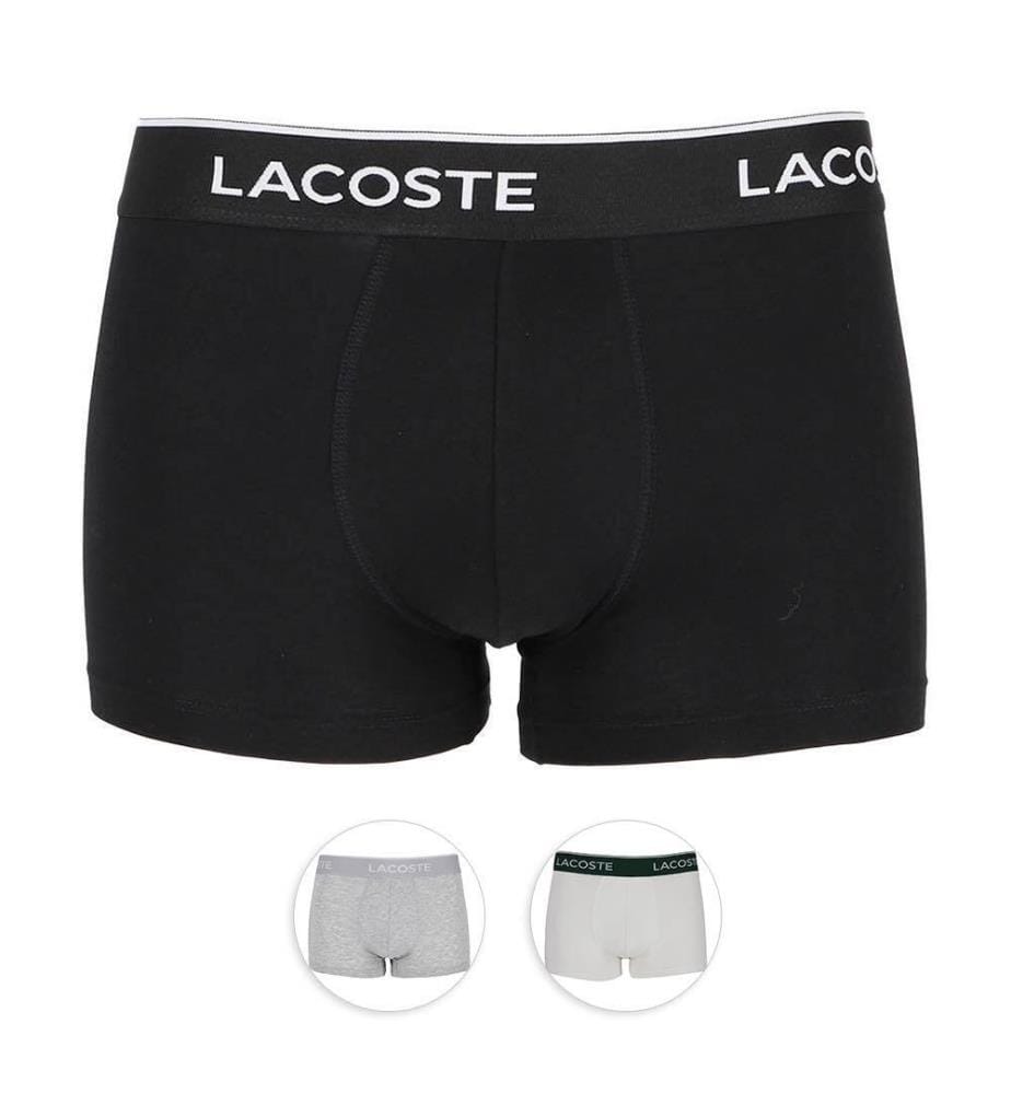 Pack de 3 Boxers Stretch Cotton Trunks - 3 Coloris