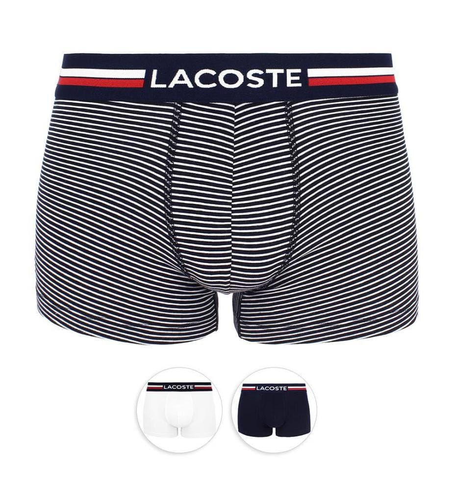 Lot de 3 Boxers Courts Coton Stretch - 3 Coloris