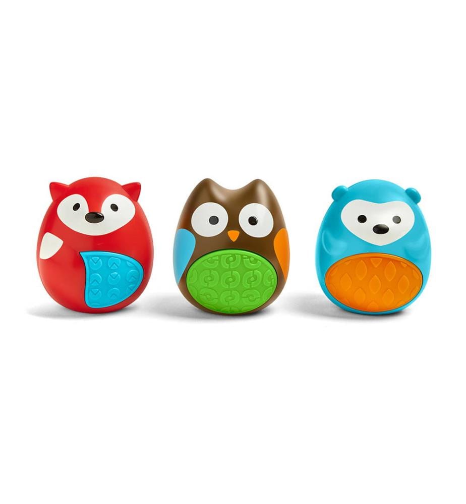 Set de 3 Hochets - Multicolore