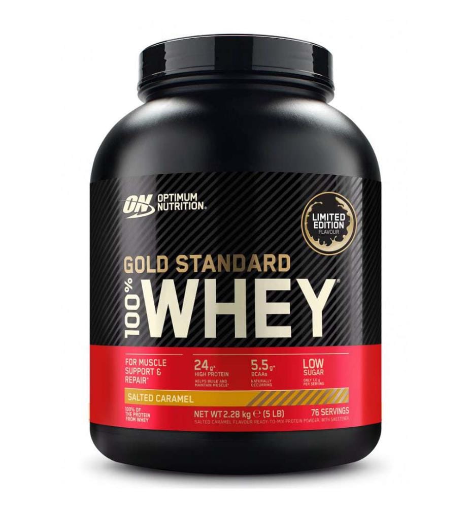 100% Whey Gold Standard Salted Caramel 5lb - 2.27 kg