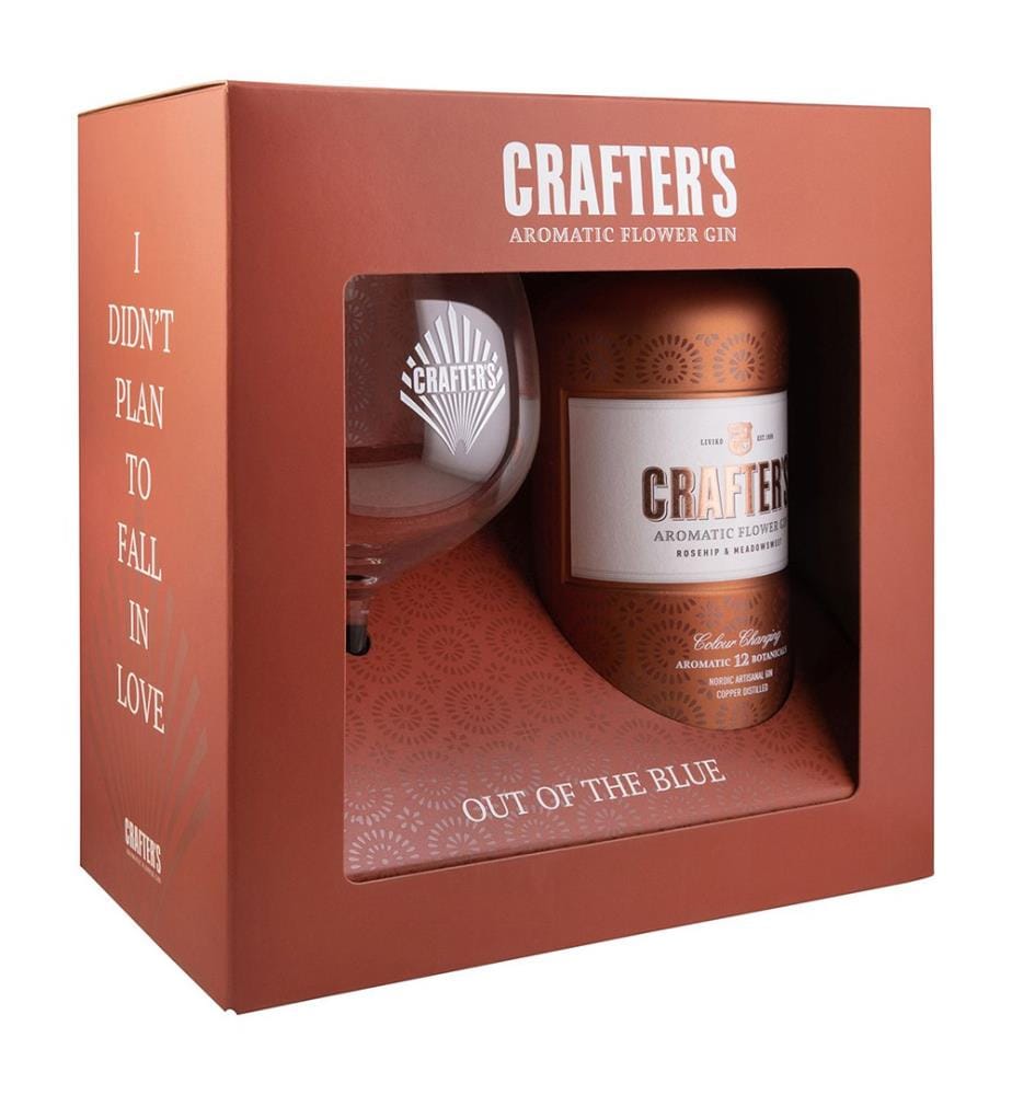 Crafter's Aromatic Flower Gin 70 cl + 1 verre