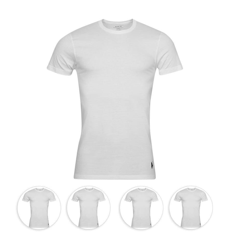 Lot de 5 T-Shirts - Blanc