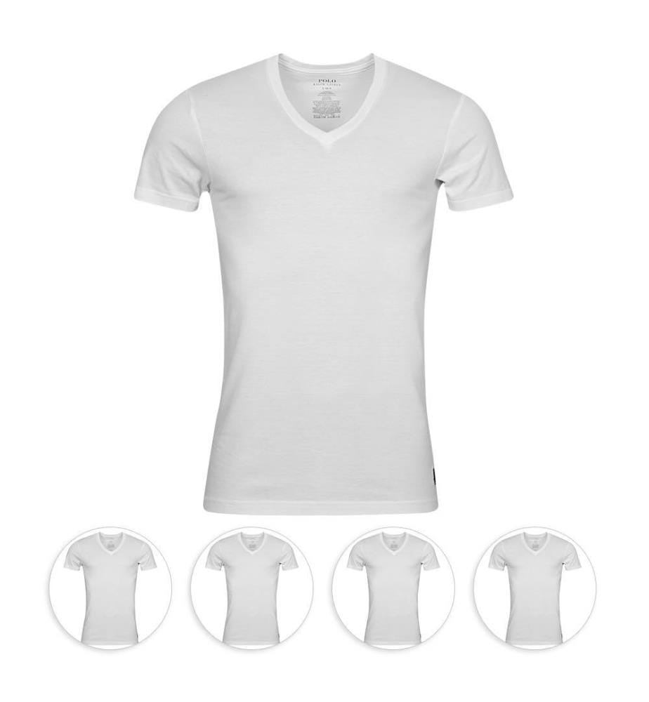 Lot de 5 T-Shirts - Blanc