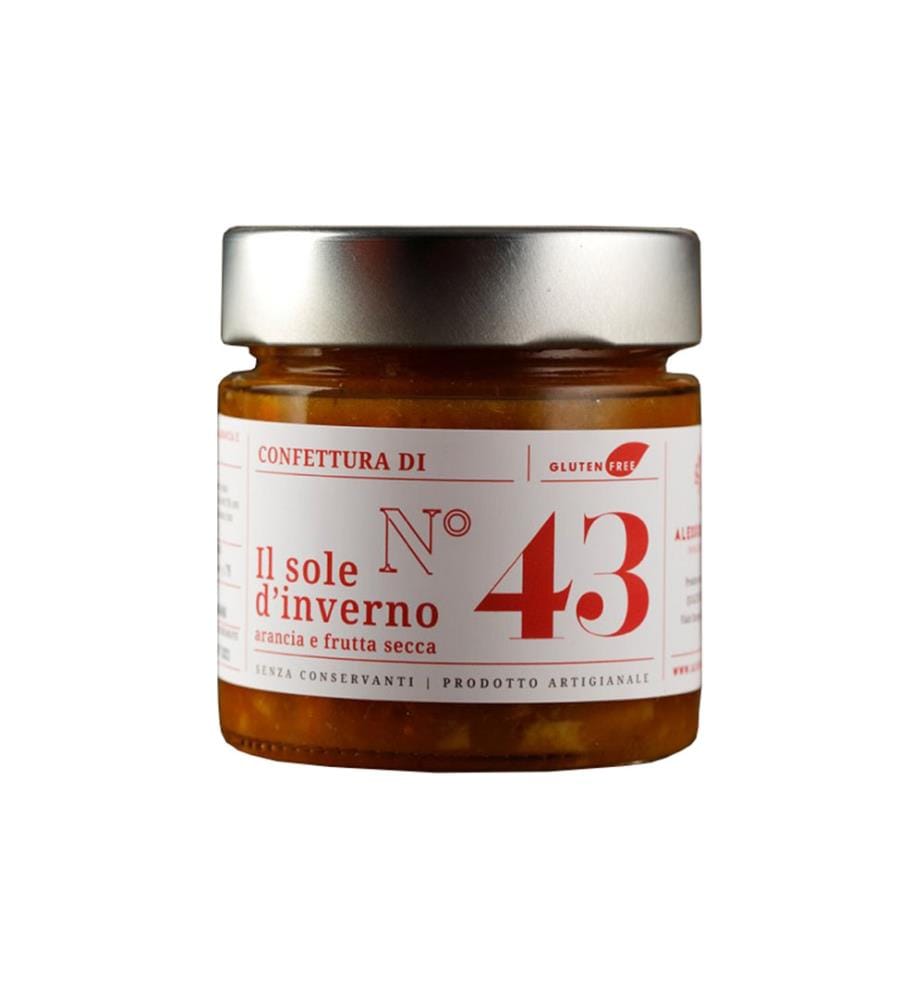 Confiture #43 " oranges et fruits secs - 180 g