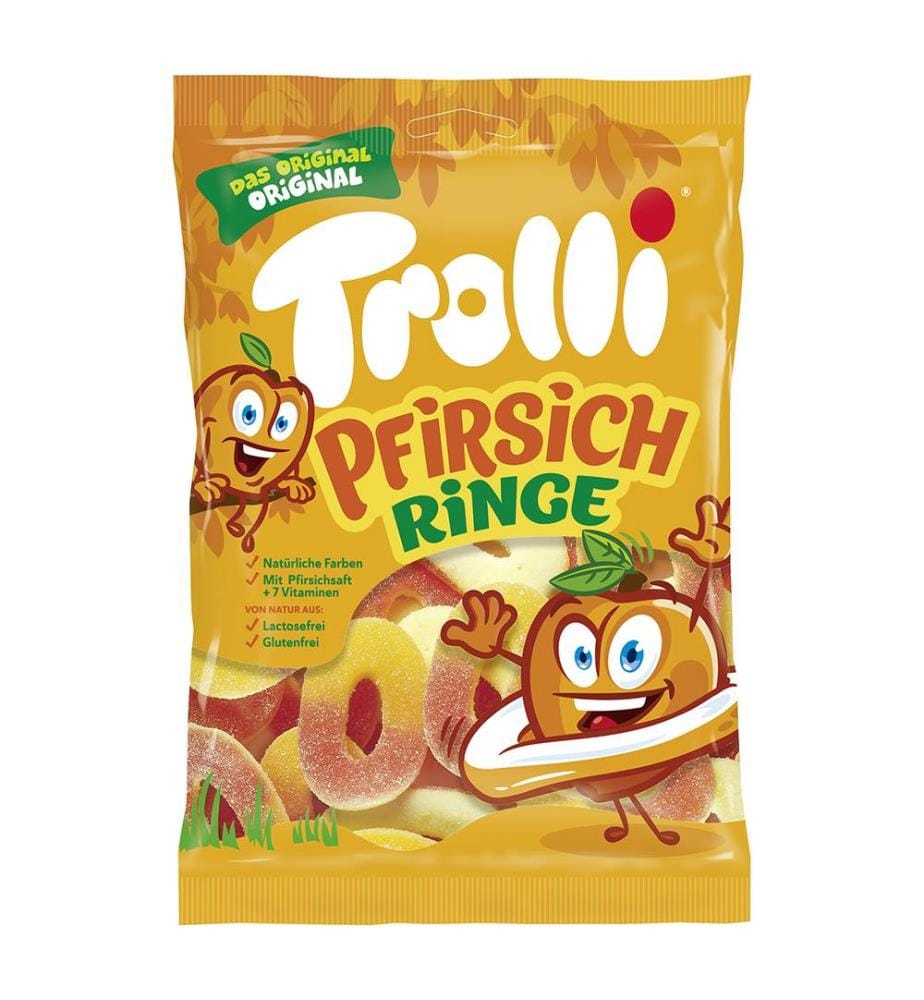 Trolli rondelles pêche aux vitamines - 3x 200 g