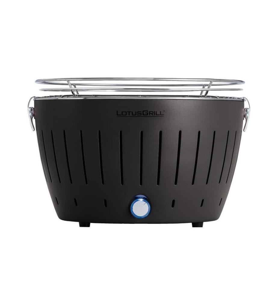 LOTUSGRILL - Barbecue de table Original, Gris anthracite, Ø 32 cm