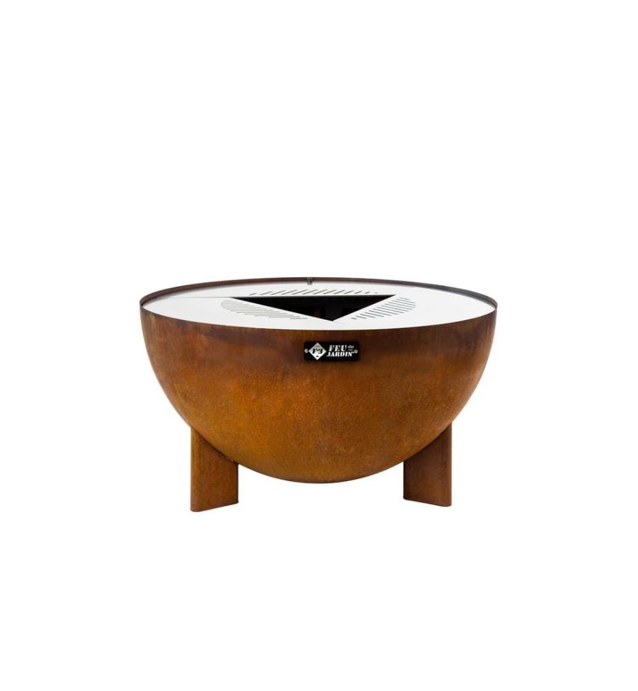 FEU DU JARDIN - Foyer Tria, Ø 98 cm, grille