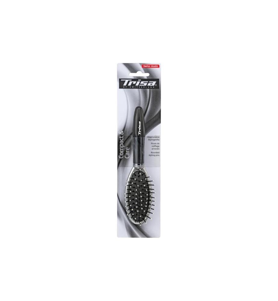 TRISA - Brosse à coussin en caoutchouc Brosse de poche basique