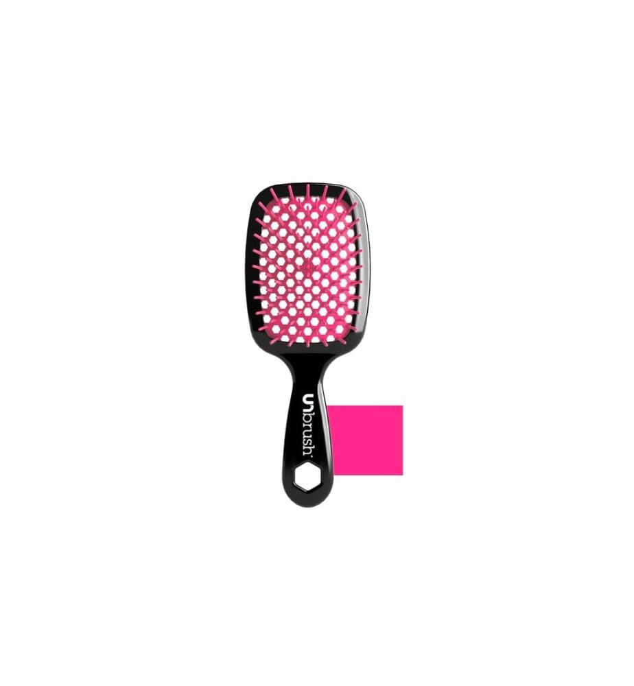 Unbrush - Brosse à démêler, manche noir, Cherry Blossom