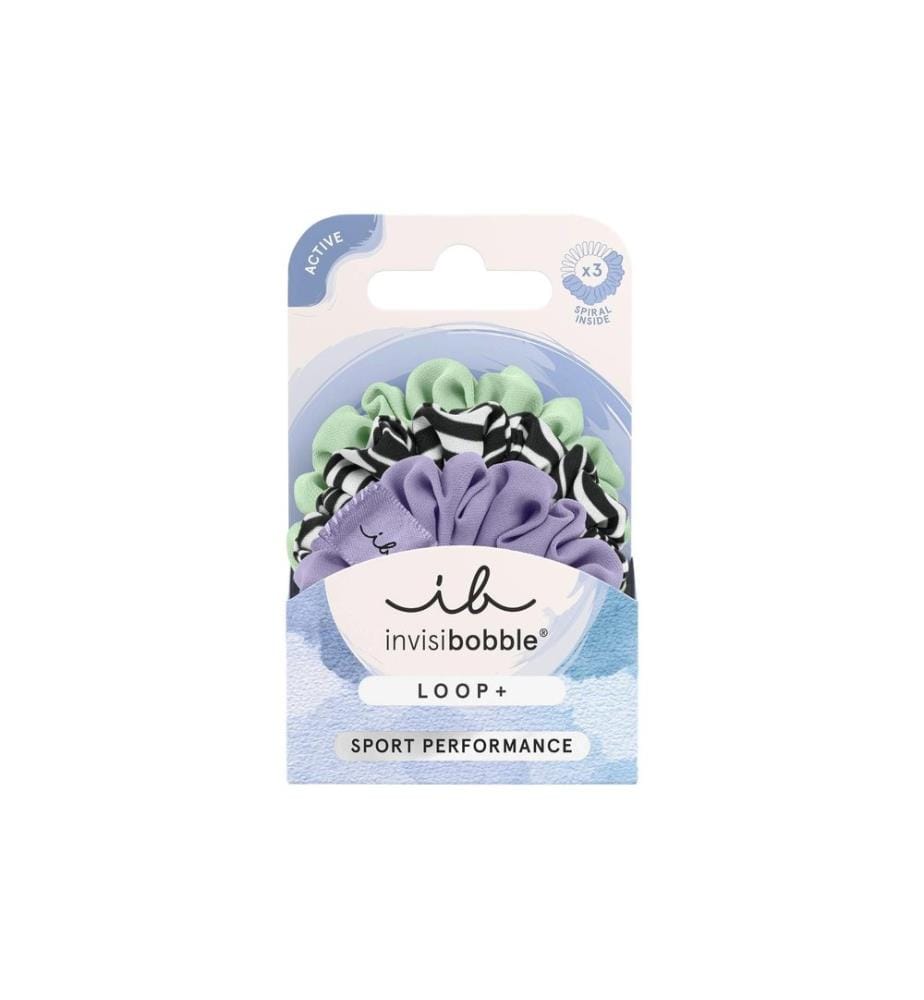 Invisibobble - Élastique pour cheveux Invisibobble - bandeau Loop+, Grip Pro 3 pièces