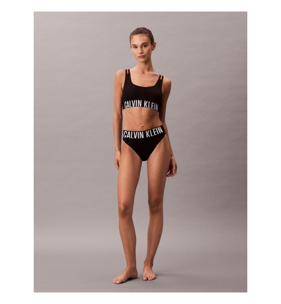 Culotte Taille Haute Intense Power Microfibre - Noir