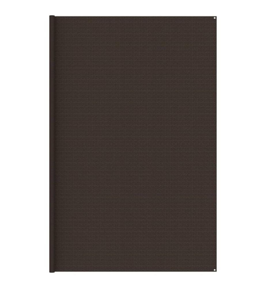 Tapis de tente 400x400 cm Marron