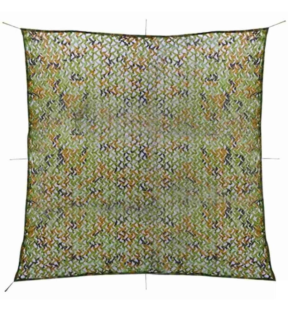 Filet de camouflage avec sac de rangement 6 x 6 m