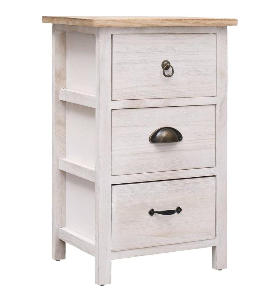 Armoire latérale 35 x 25 x 57 cm Bois de Paulownia