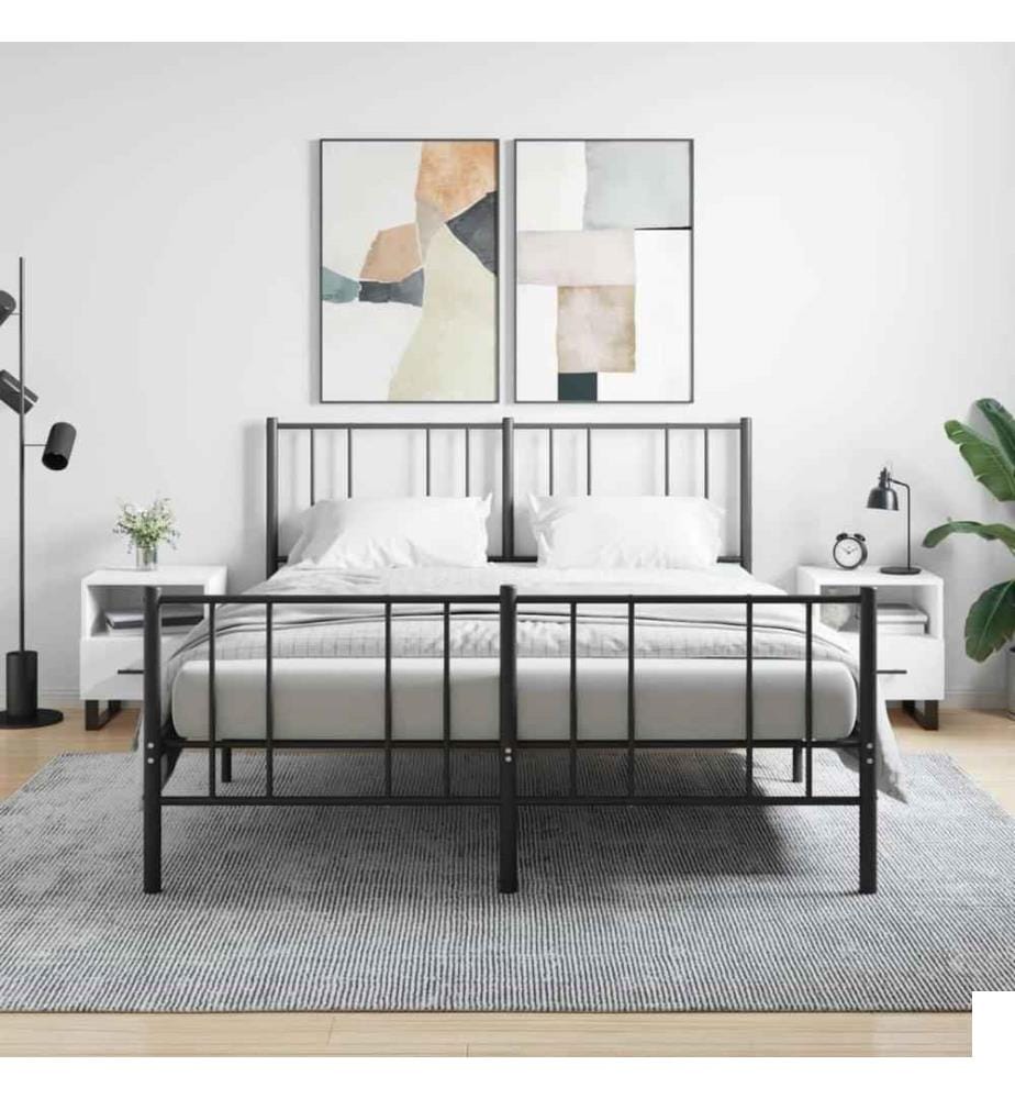 Tables de chevet 2 pcs blanc 40x35x47,5 cm bois dingénierie