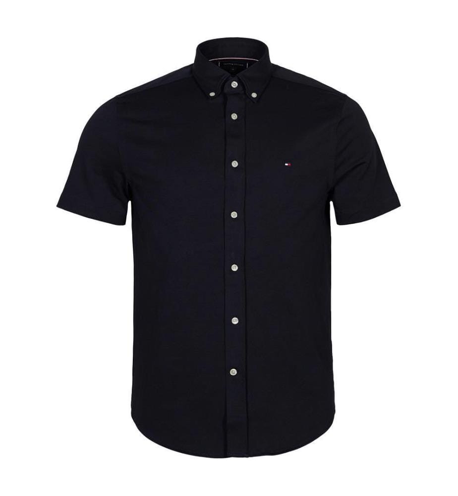 Chemise Performance Knit Solid - Noir