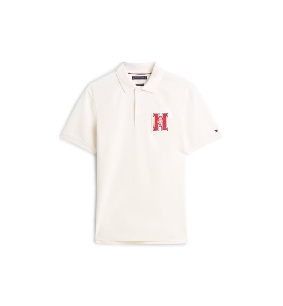 Polo Elevated Graphic - Blanc