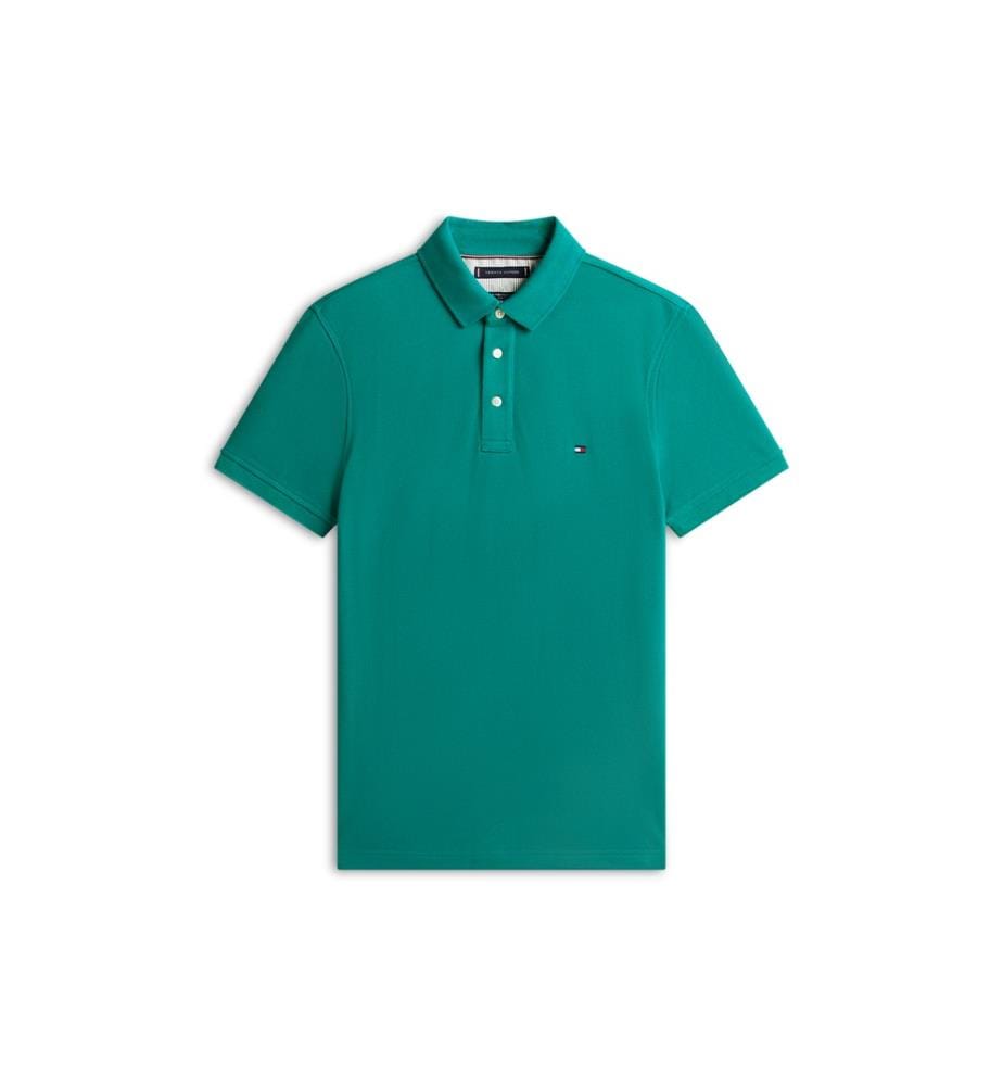 Polo Slim en Piqué 1985 - Vert