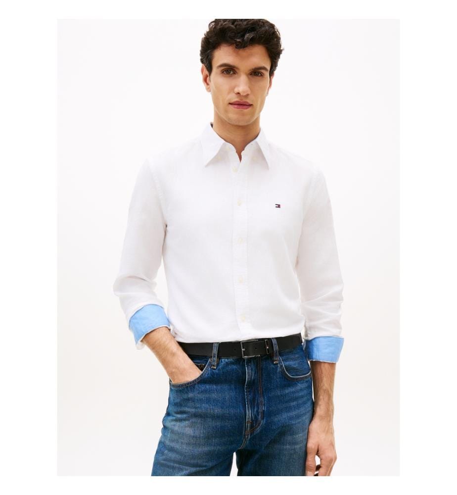 Chemise Lin Mélangé SOLID BTD RF SHT - YBR