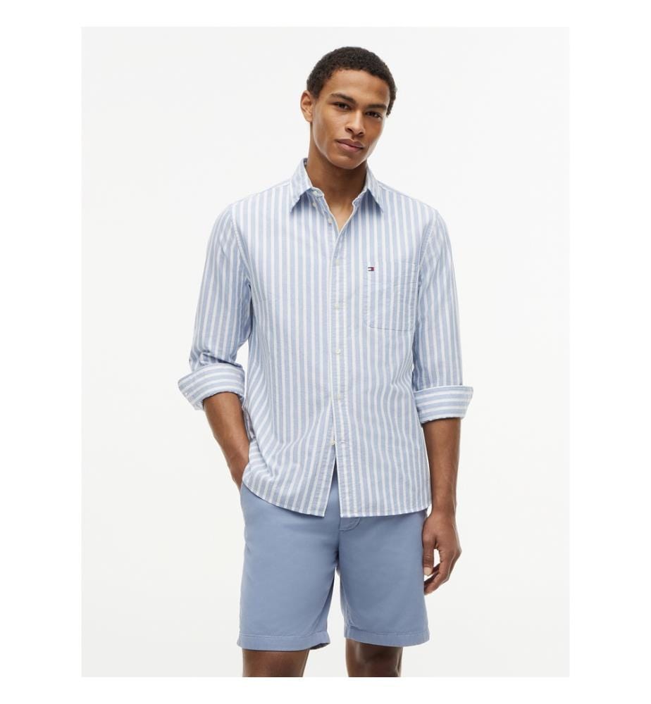 Chemise Oxford - Bleu et Blanc