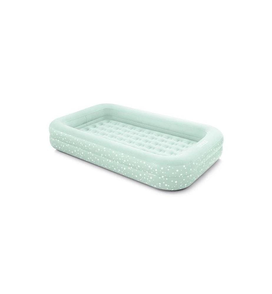 INTEX - Matelas pneumatique Kidz Travel Set 107 x 168 cm, Menthe