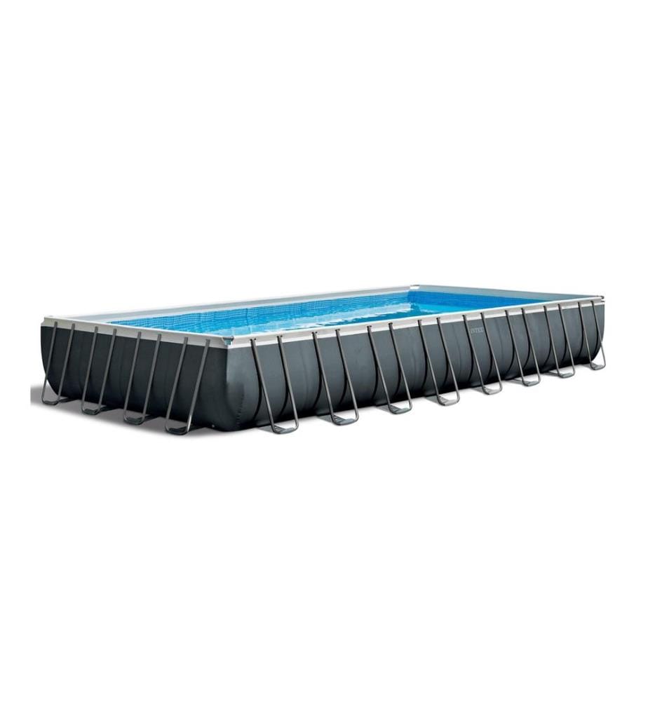 INTEX - Piscine Ultra XTR Rectangular Frame 975 x 488 x 132 cm