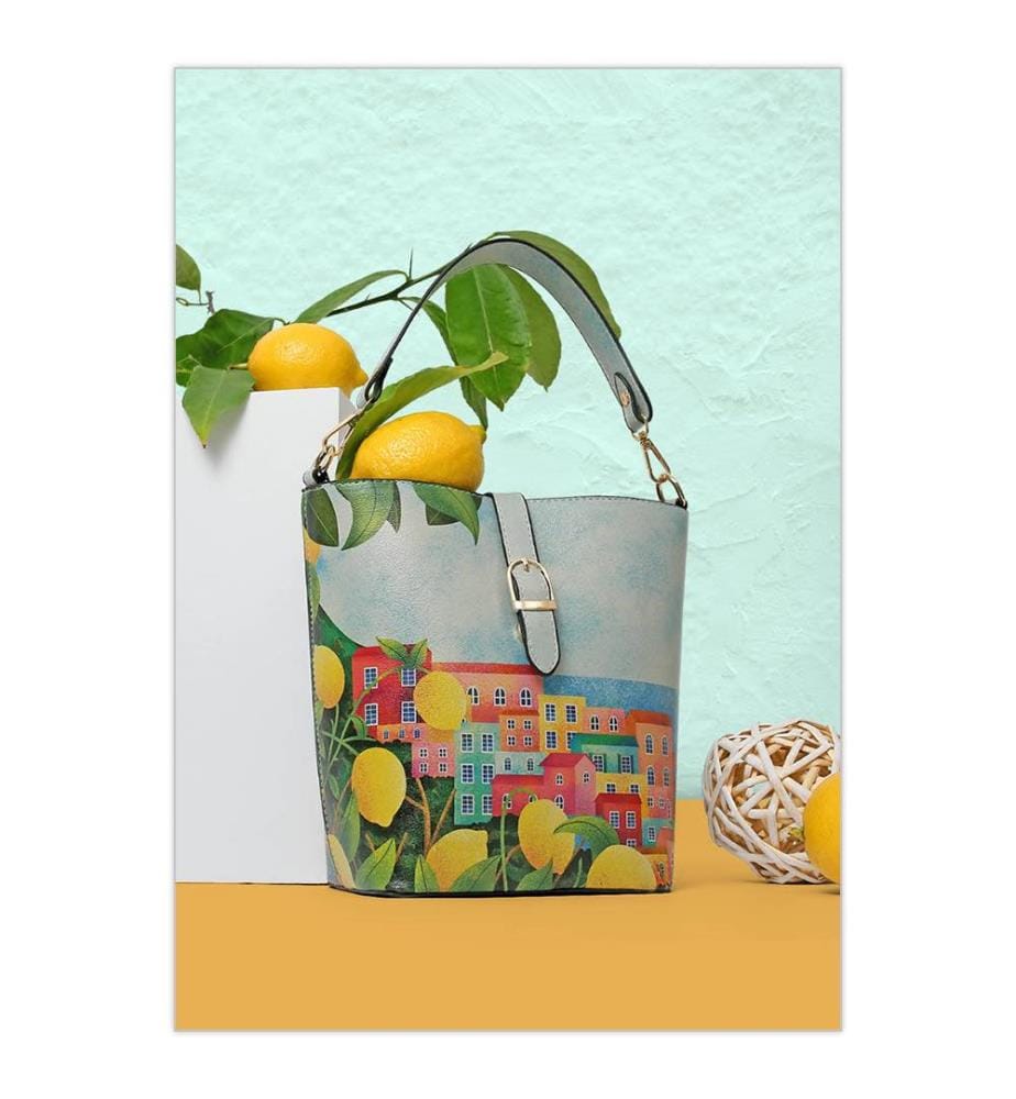Sac à Main vegan Positano Design - Multicolore